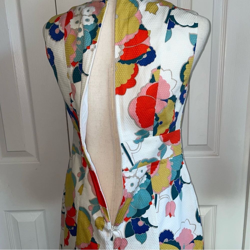 Boden floral multicolor dress size 4P - Picture 4 of 16